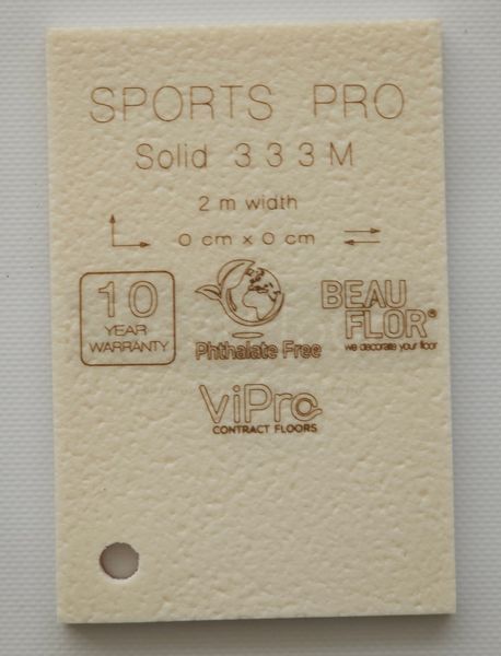 Лінолеум Beauflor Sports Pro Solid 333M 3290 фото