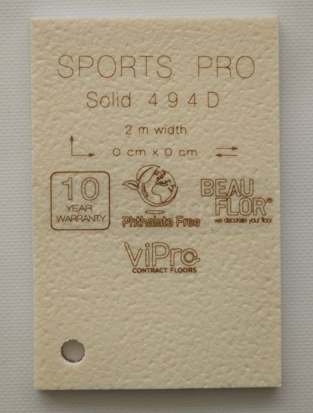 Лінолеум Beauflor Sports Pro Solid 494D 3291 фото