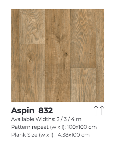 Линолеум IVC Bingo Classic Wood Aspin 832 1971 фото