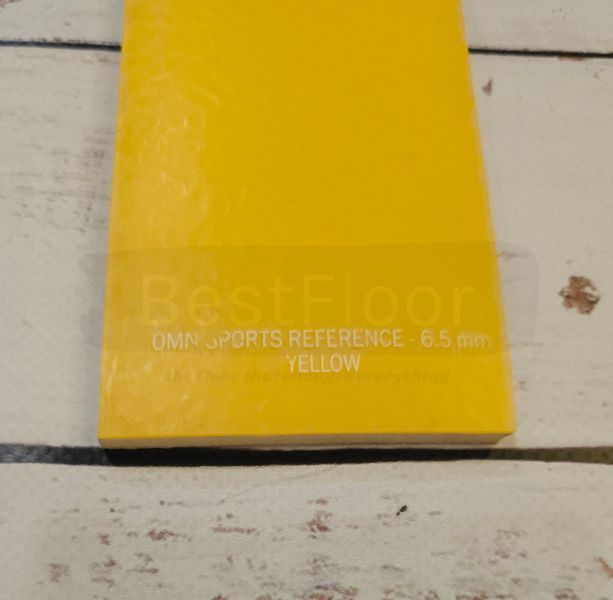 Линолеум Tarkett Omnisports V85 YELLOW 1937 фото