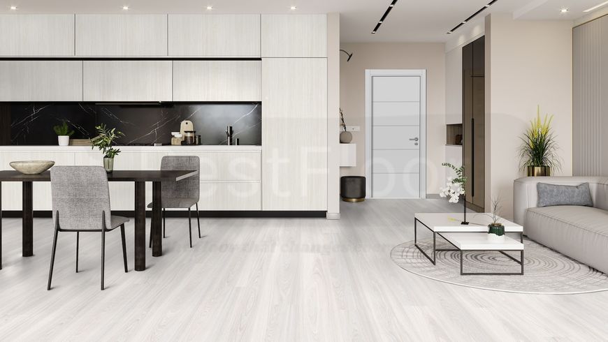 Ламінат Kastamonu Stepclick Smooth Vanila Ash SMT001 3594 фото