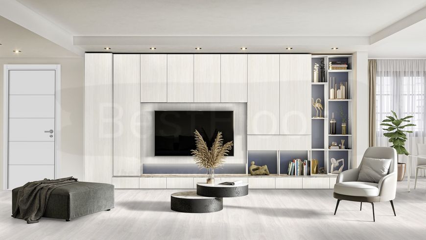 Ламінат Kastamonu Stepclick Smooth Vanila Ash SMT001 3594 фото