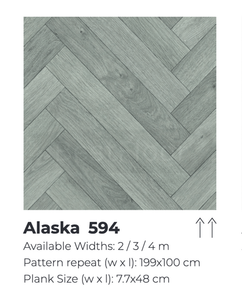 Лінолеум IVC Floortex Alaska 594 2004 фото