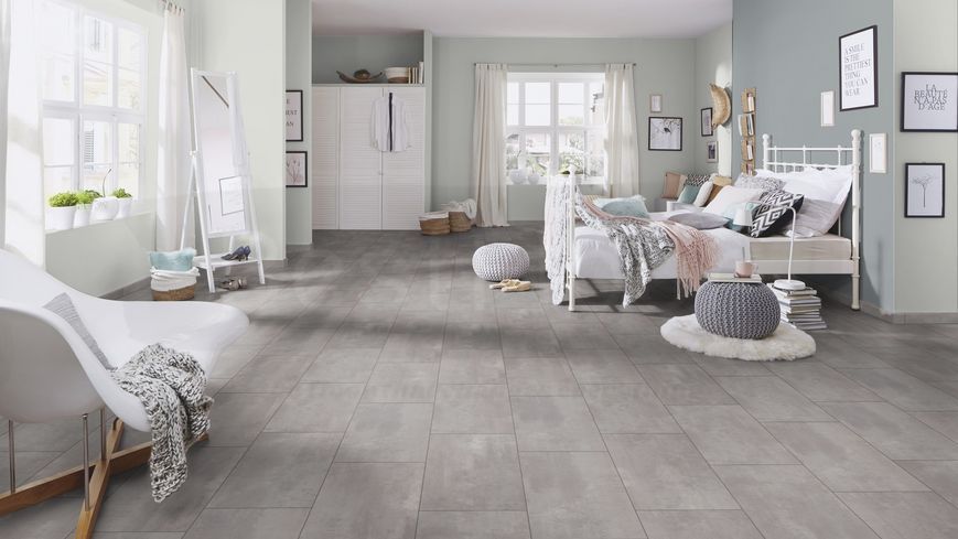 Ламинат Krono Original Atlantic Tiles Pearl Grey Oxide 4375 3459 фото