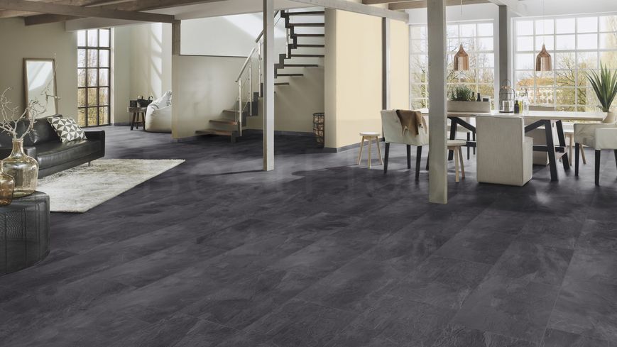 Ламинат Krono Original Atlantic Tiles Nightfall Slate K389 3463 фото