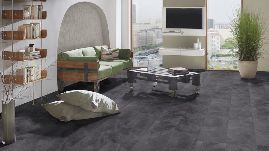 Ламинат Krono Original Atlantic Tiles Nightfall Slate K389 3463 фото