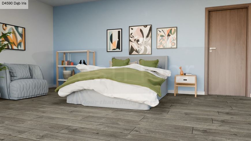 Ламинат Kronopol Fiori Aqua Zero Дуб Iris D4590 3821 фото